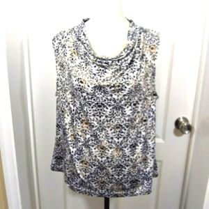 Emaline Sleeveless Career Blouse Top XLP